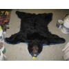 Image 1 : BLACK BEAR RUG W/HEAD MOUNT