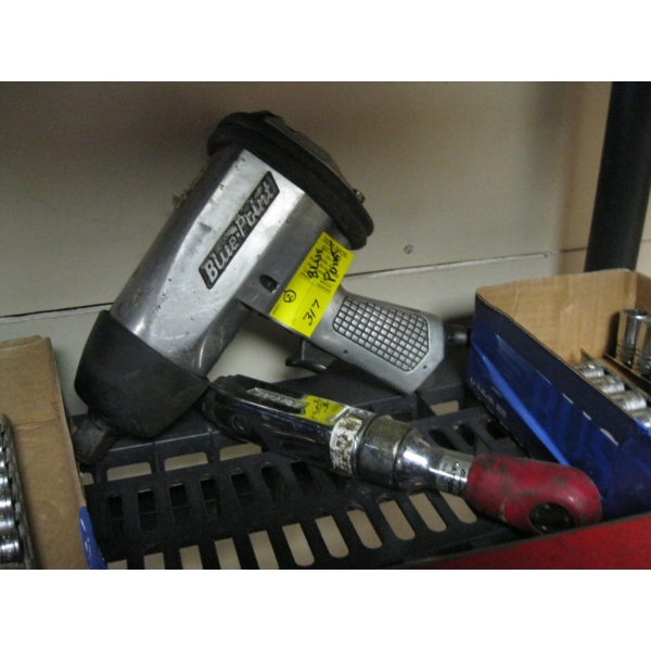 BLUE POINT 3/4" DRIVE AIR IMPACT & BLUEPOINT 3/8" AIR RATCHET