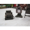 Image 4 : PENCIL SHARPENERS & A TRAVEL CLOCK