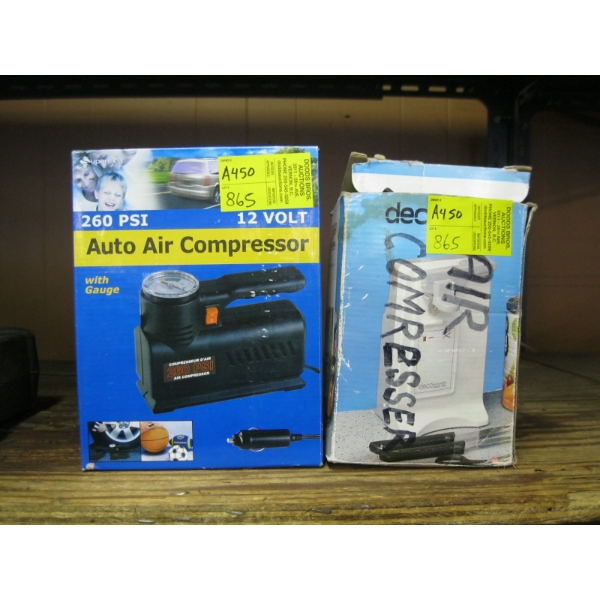 2 - 12V MINI AIR COMPRESSORS