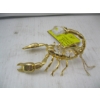 Image 3 : DECORATIVE 24KT GOLD PLATED SWAROVSKI SCORPION