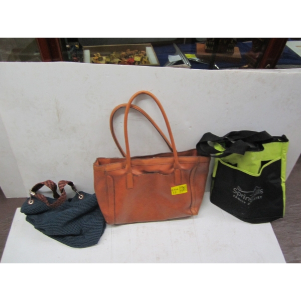 3 HANDBAGS