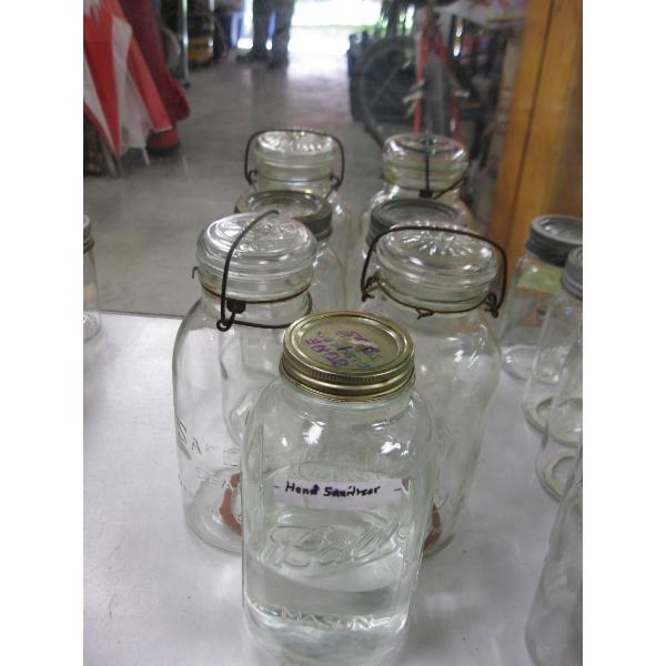 7 LG. IMPERIAL CANNING JARS