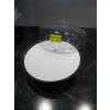 Image 2 : GLASS CAKE STAND W/PLASTIC LID