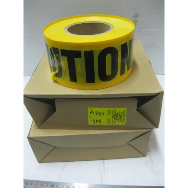 2 ROLLS OF CAUTION TAPE