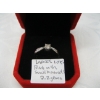 Image 2 : LADIES 10KT RING W/SM. DIAMONDS, 2.2G, SZ 7 1/2