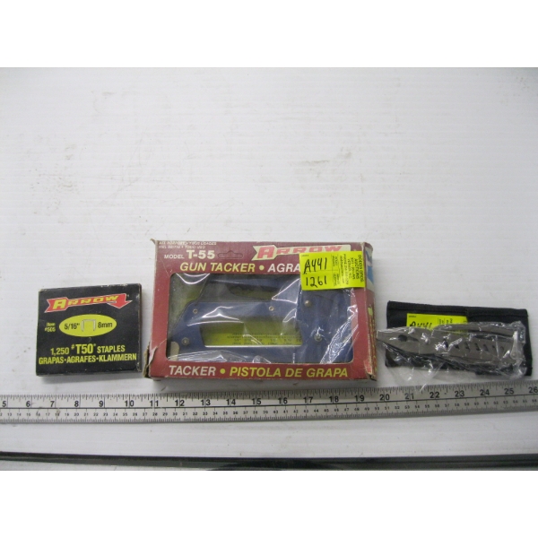 MULTI TOOL & A HAND STAPLER