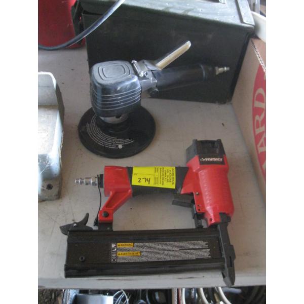 AIR BRAD NAILER & AIR SANDER