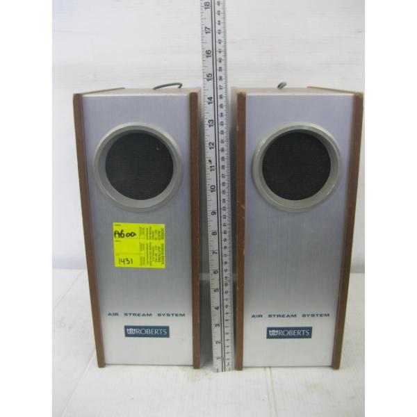 PAIR OF ROBERTS SPEAKERS