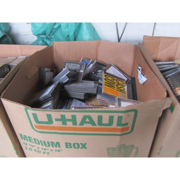 LG. BOX OF CDs