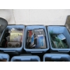 Image 3 : 9 PLASTIC BINS W/MISC. NEW CONTENTS