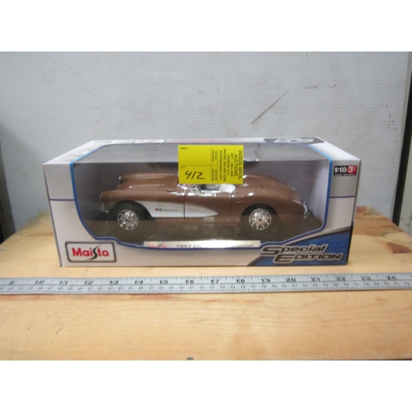 1957 CHEVROLET CORVETTE DIECAST CAR