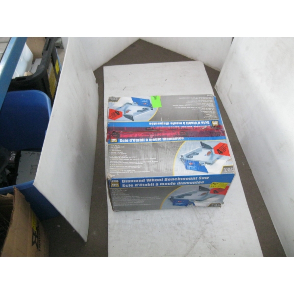 DIAMOND WHEEL BENCH MOUNT TILE SAW