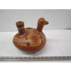 Image 2 : MEXICAN TONALA FOLK-ART DUCK SHAPED WATER JUG 