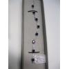 Image 6 : LADIES .925 SILVER BRACELET & MATCHING .925 SILVER NECKLACE, EARRINGS & RING (SZ 9) 