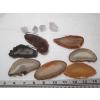 Image 1 : LOT OF AGATE ROCK CRYSTAL SLICES