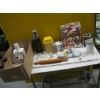 Image 5 : 2 FLATS OF MISC. APPLE PEELERS, CHOPPER, ROLLING PIN, ETC.