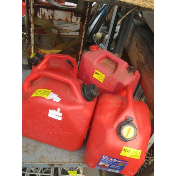 4 FUEL CANS
