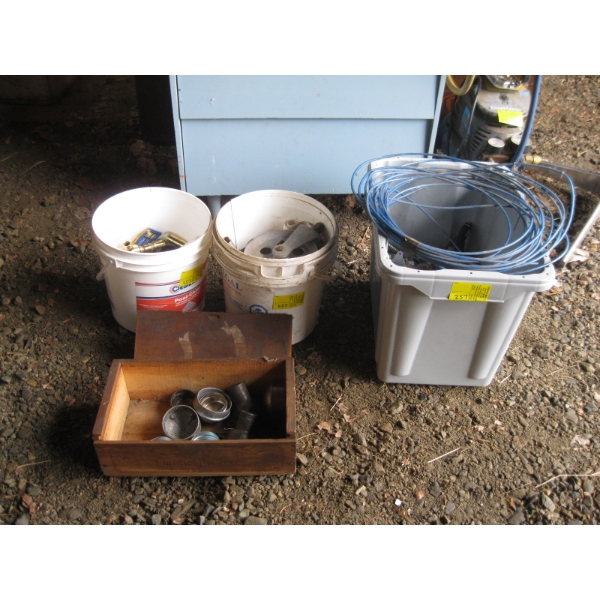 MISC. PLUMBING ACCESS., CLOTHESLINE CABLE, ETC.