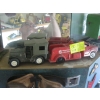 Image 1 : 2 METAL TOYS - FIRE TRUCK & AN ARMY JEEP