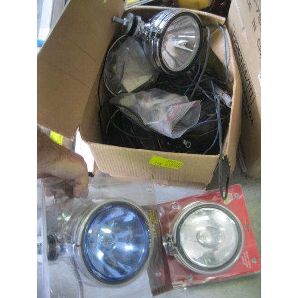 NEW CHROME SPOTLIGHTS & ASST. SPOTLIGHTS