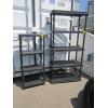 Image 1 : 2 DIFFERENT SIZE PLASTIC SHELVING UNITS
