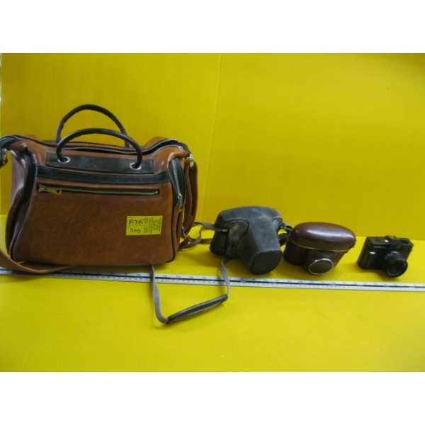 MISC. CAMERAS & CAMERA BAG