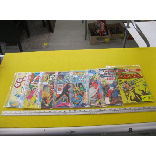 8 COLLECTABLE COMICS