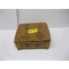 Image 1 : NWC VINTAGE NATIVE LIDDED BASKET/BOX - MISSING 1 FOOT