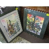 Image 1 : 2 FRAMED PRINTS