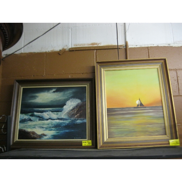 2 M. PRIOR PAINTINGS