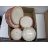 Image 2 : 2 BOXES OF DISHES, MUGS, MEASURING CUPS, ETC.