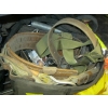 Image 2 : BAG W/SET OF CLIMBING SPURS  & BELT, CABLE PULLER, ETC.
