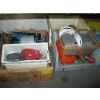 Image 2 : LG. LOT OF MISC. CERAMIC TILES, 2 - 20V TRANSFORMERS, ASST. TOOLS, ETC.