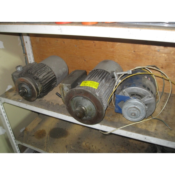 3 ELECTRIC MOTORS
