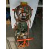Image 2 : OXY ACETYLENE CUTTING TORCH SET W/BOTTLES, GAUGES & CART