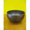 Image 4 : DOUBLE DORRY SINGING BOWL BRASS ETCHED DESIGN & A VINTAGE TOLE PAINT POT W/HANDLE