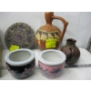 Image 3 : MISC. TERRACOTTA DECANTER, POTTERY BOWLS, ETC.