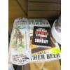 Image 2 : MAN CAVE ITEMS - SIGNS, CLOCK, LICENCE PLATE, ETC.