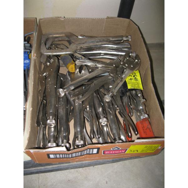 VISE GRIPS & ASST. CLAMPS