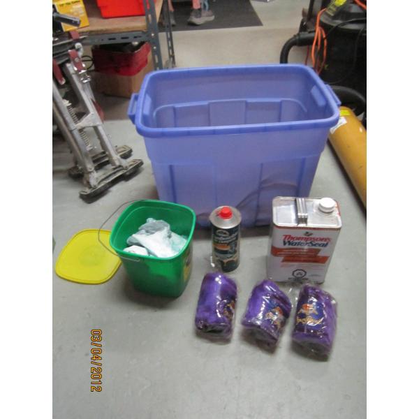 MISC. EXTENSION CORD, MIRACLE GROW, ETC.