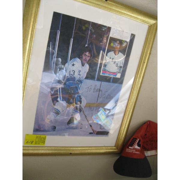 SIGNED LARRY LUND PHOTO