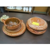 Image 3 : ASST. POTTERY, ROYAL DOULTON LIDDED POT & TERRACOTTA LOOK POTTERY
