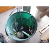 Image 2 : GARBAGE CAN W/ASST. ITEMS - CHAIRS, BIKE PUMP, ETC.