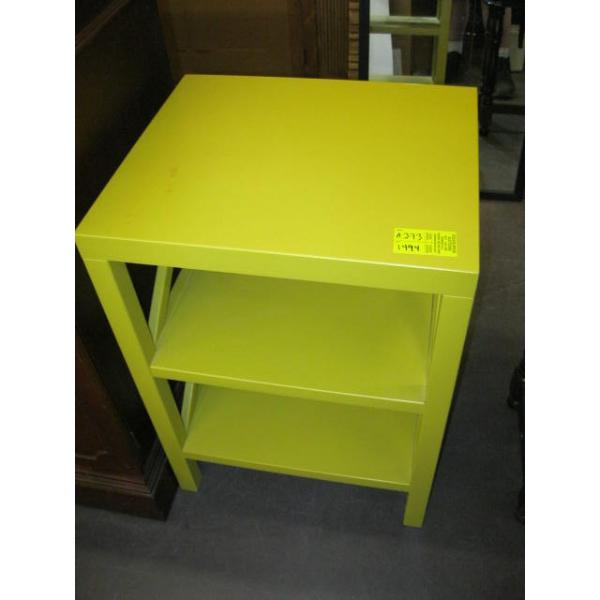 YELLOW 3 TIER TABLE