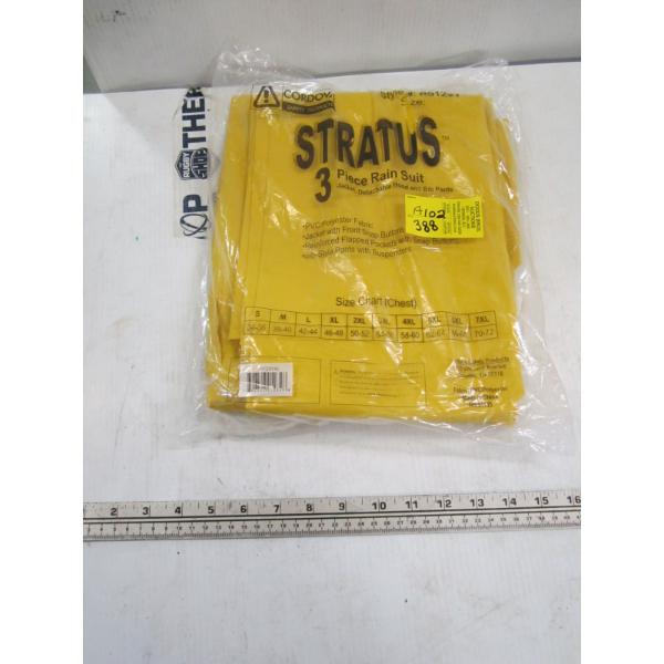 NEW 3 PIECE RAIN SUIT, SZ XL