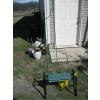Image 1 : MISC. GARDENING BENCH, SPRAYER, BAG HOLDER, ETC.