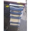 Image 6 : OFFICE DESK W/2 FILING CABINETS