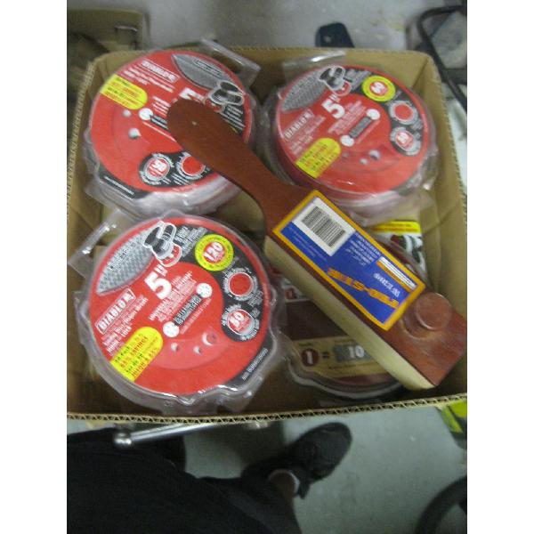 5" SANDING DISCS & BELT & DISC SANDER CLEANER