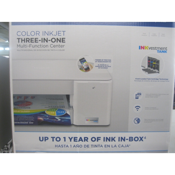 BROTHER COLOR INKJET 3 IN 1 MULTI FUNCTION PRINTER